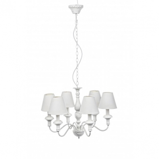 Stylish White Chandelier 12Lights