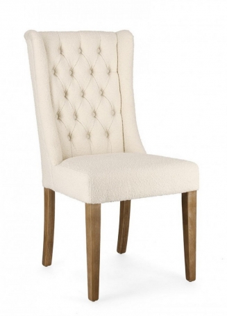 Columbia Natural Boucle` Chair