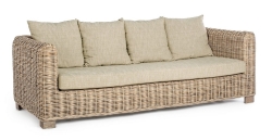   Rattan 3 Seats Fortaleza 210x90x83cm 