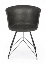  LOFT GREY VINTAGE PU CHAIR 