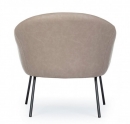  AIKO TAUPE PU ARMCHAIR 