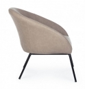  AIKO TAUPE PU ARMCHAIR 