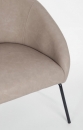  AIKO TAUPE PU ARMCHAIR 