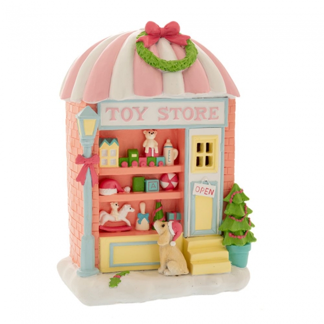   polyresin "Toy Store"  16x10x22     Epilegin. 